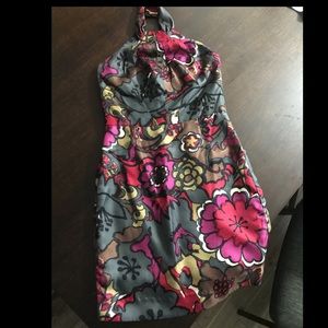Trina Turk dark floral dress